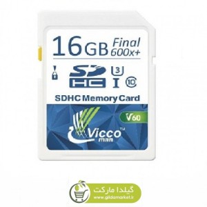 کارت حافظه SDHC ویکومن مدل Extra 600X کلاس 10استاندارد UHS-I سرعت 90MB/S ظرفیت 16 گیگابایت DSM-024