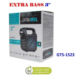 اسپیکر بلوتوثی قابل حمل Graet Nice GTS-1523 چراغ قوه دار DSP-051