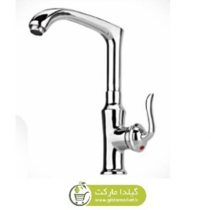 شیر بهداشتی و ساختمانی واران ظرفشویی بلند Lotus لوتوس کروم VVLC-3