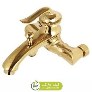 شیر بهداشتی و ساختمانی حمام واران لوتوس طلایی VVLG-05