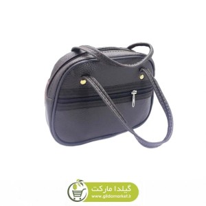 کیف دسته دار ۲ زیپ سایز متوسط کربلایی HKF-006