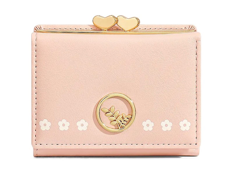 کیف پول زنانه و دخترانه کوچک تاشو قفلی TAOMICMIC Y8894 Short Wallets Women