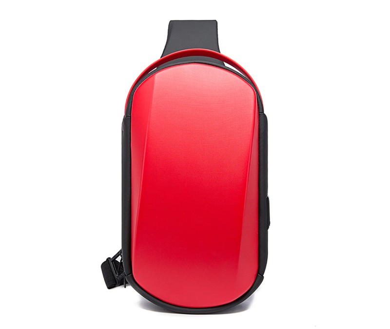 کوله تک بند ضد آب یو اس بی دار بنج BANGE BG-7256 Men Chest Bag Waterproof