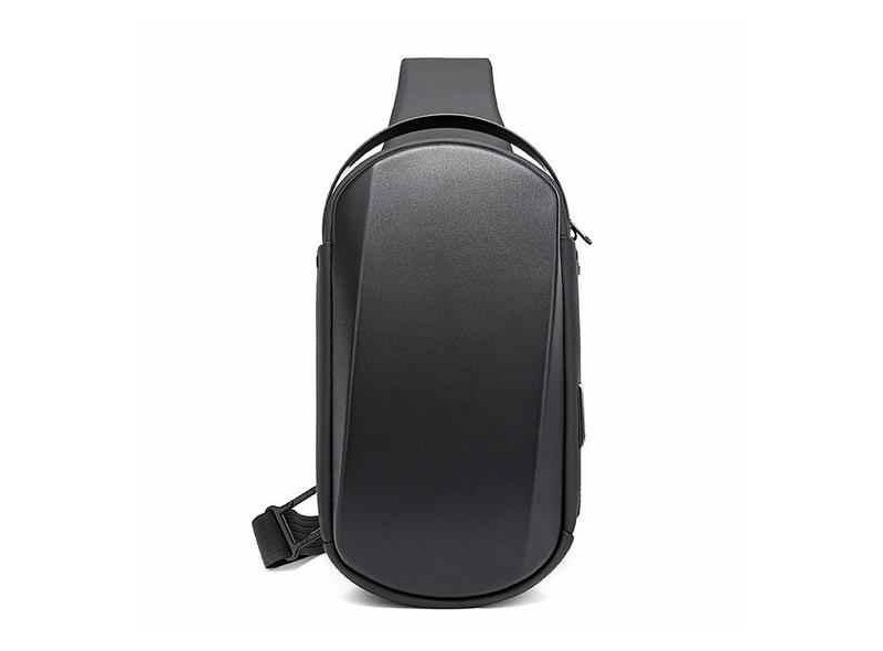 کوله تک بند ضد آب یو اس بی دار بنج اصل BANGE BG-7256 Men Chest Bag Waterproof