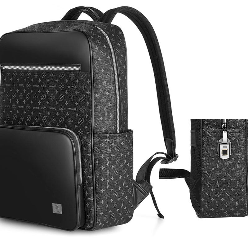 کوله پشتی لپ تاپ 15.6 اینچ ضد سرقت با قفل اثرانگشتی ویوو wiwe Master Fingerprint Lock Backpack