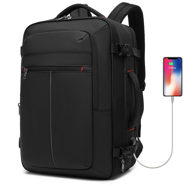 کوله پشتی لپ تاپ 17.3 اینچ یو اس بی دار ضد آب پوسو POSO BACKPACK FOR 17.3" LAPTOP PS-663