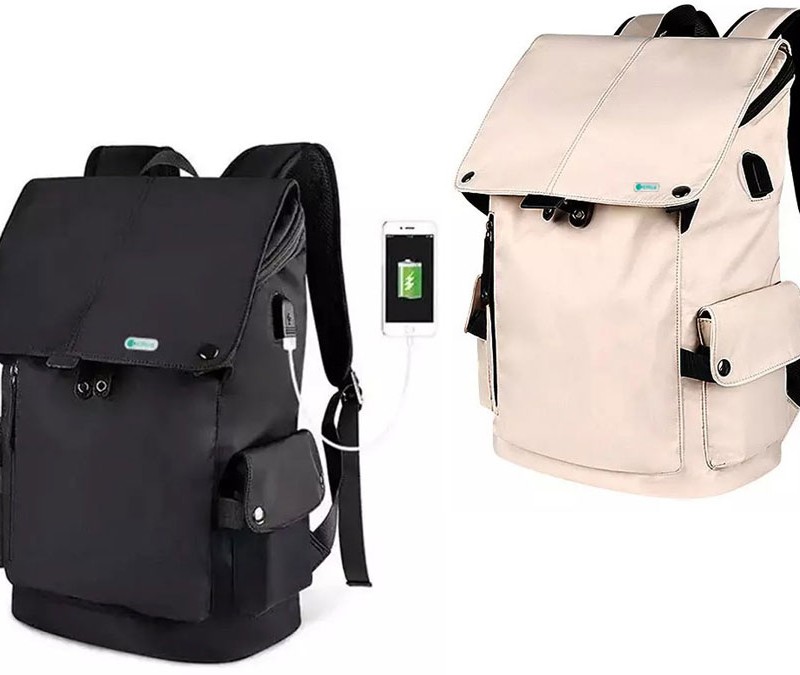 کوله پشتی لپ تاپ 15.6 اینچ ضدآب دارای درگاه دو اس بی کوتتسی Coteetci versatile Backpack 14017- WH