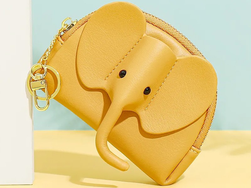 کیف پول دخترانه کوچک طرح فیل TAOMICMIC Y8909 Women&#39;s Small Wallet