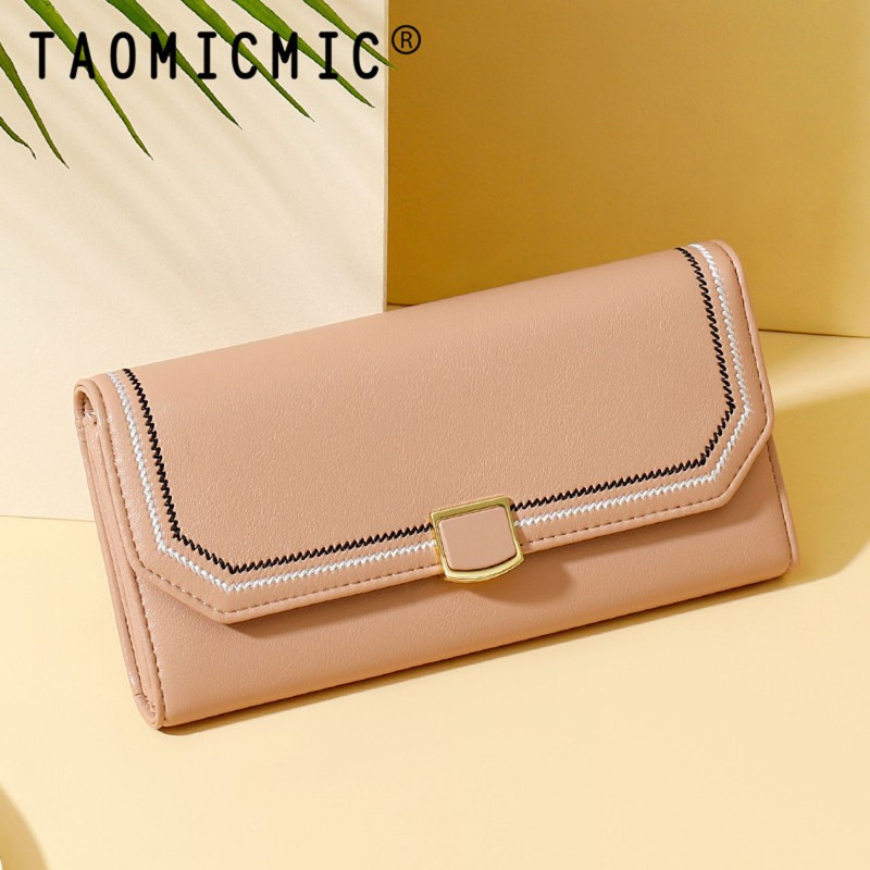 کیف پول زنانه تاشو با ظرفیت بزرگ تائومیک میک مدل ملکه Y8230