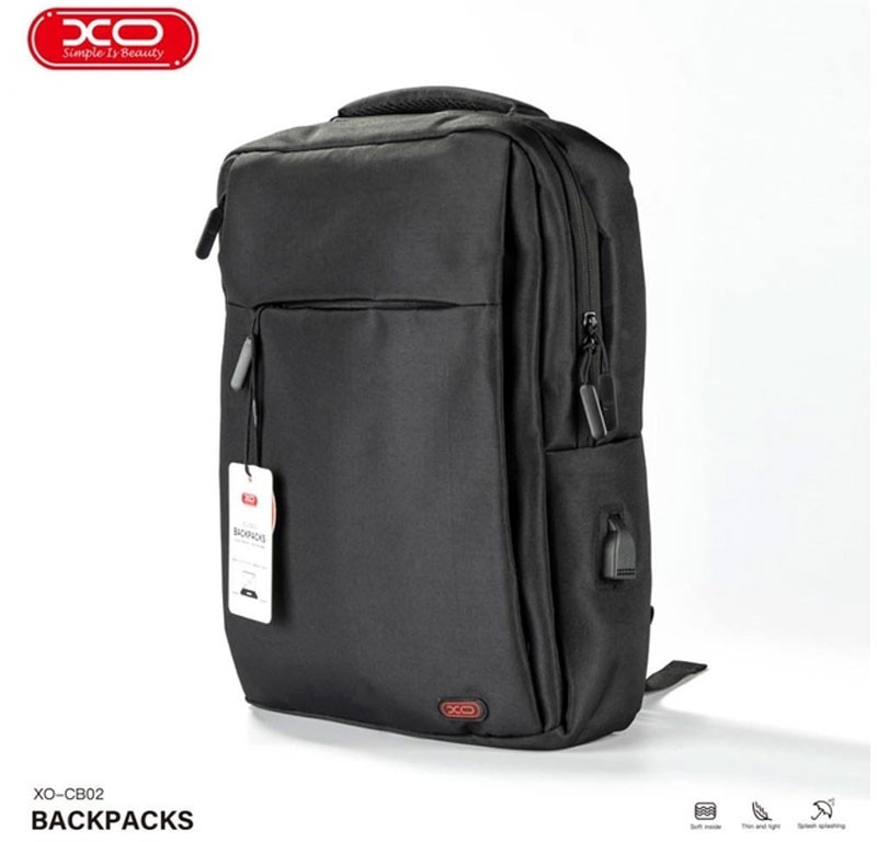 کوله پشتی یو اس بی دار لپ تاپ 15.6 اینچ ایکس او XO Laptop Backpack CB02