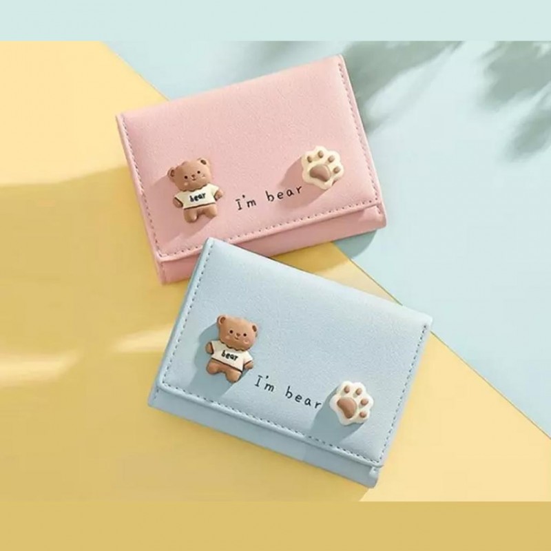 کیف پول فانتزی دخترانه تائومیک میک TAOMICMIC Y8899 short  multi-card wallet