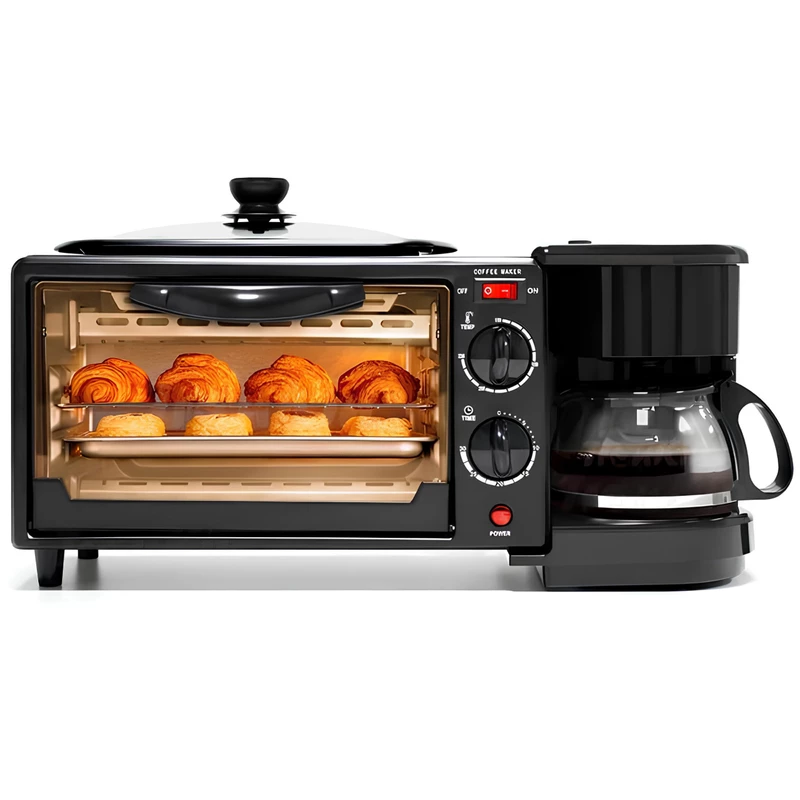 صبحانه‌ساز چندکاره برقی 2800 وات سیلور کرست SC-206