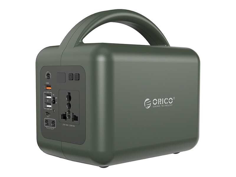 اینورتر و پاور بانک قابل حمل اوریکو با ظرفیت کل 39000 میلی آمپر ساعت ORICO-PB120-1A4U Portable Power Station 120W