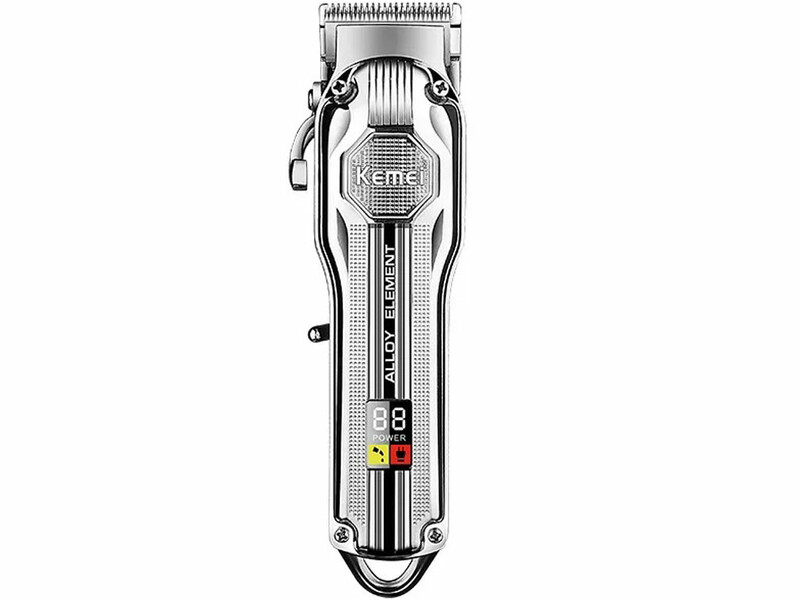 ریش تراش و ماشین اصلاح حرفه‌ای شارژی کمی KM-517
