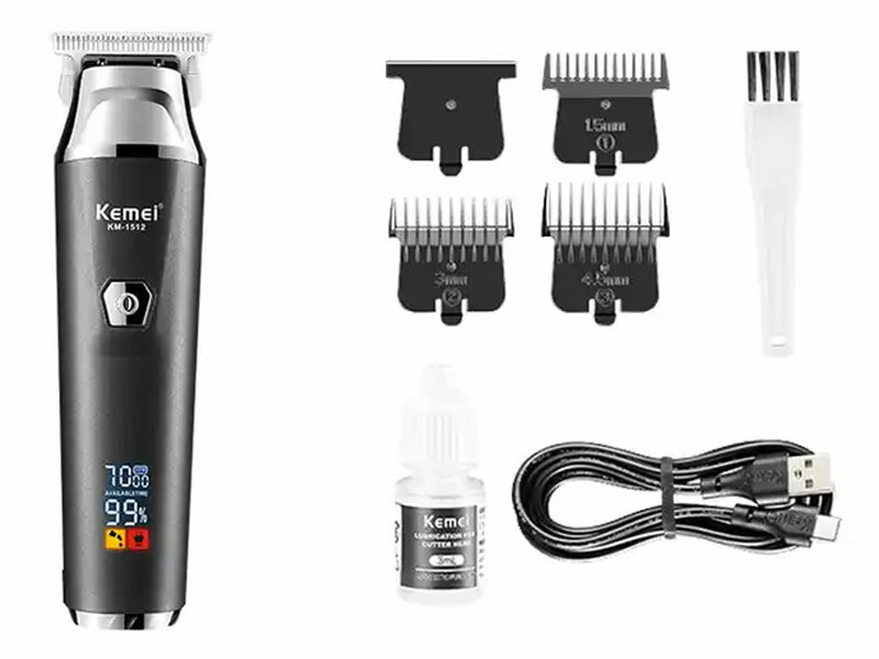 ماشین اصلاح موی سر و صورت شارژی کمی Kemei Hair Trimmer Machine KM-1512