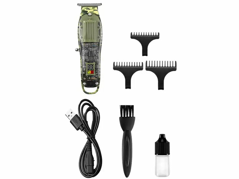 ماشین اصلاح موی سر و بدن حرفه‌ای شارژی کمی Kemei km-1928 Waterproof Usb Charging Rechargeable Head Shaver