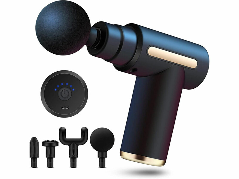 ماساژور تفنگی بدن قابل شارژ پادوم Padom Massage Gun for Pain Relief with 4 Massage Heads