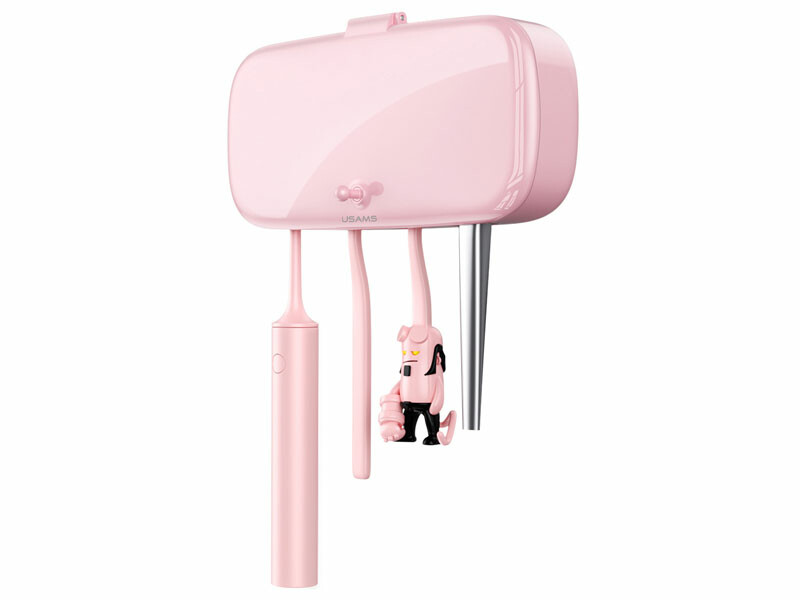 استند نگه داری و ضدعفونی کننده مسواک یوسامز Usams US-ZB183 UV Toothbrush Sterilizer
