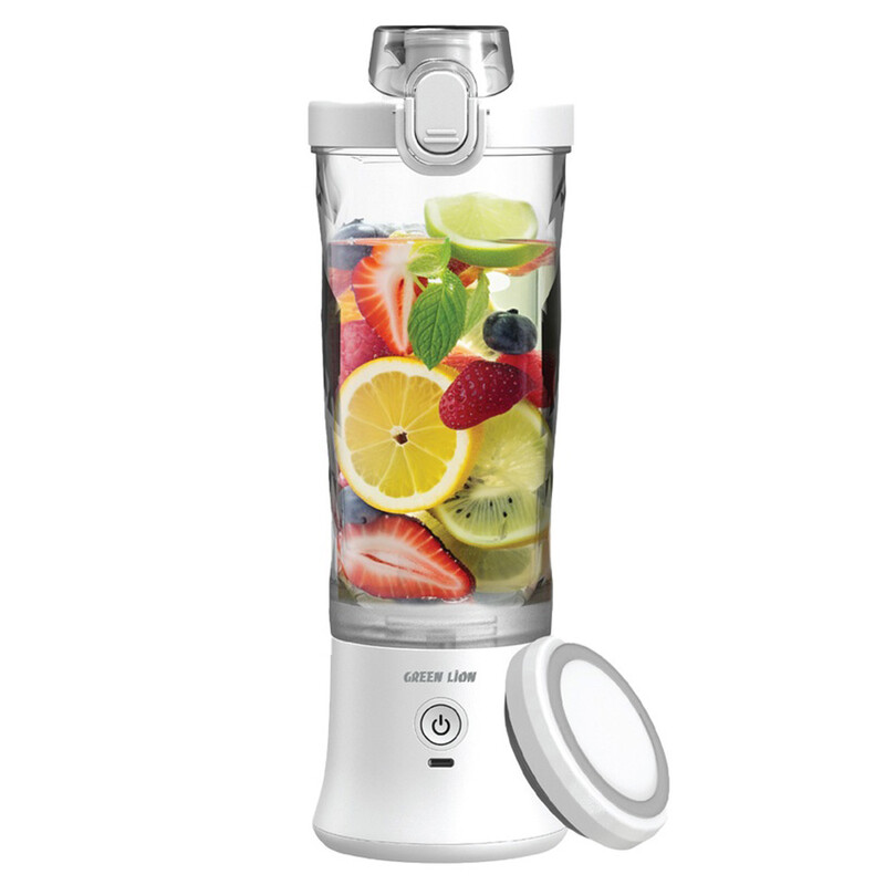 مخلوط‌کن و اسموتی ساز 600 میلی لیتری قابل حمل گرین لاین GNULTBLDRWH