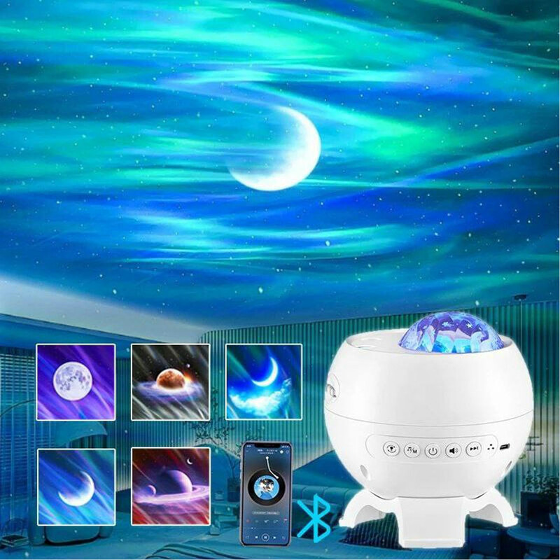 پروژکتور شفق قطبی با قابلیت پخش موسیقی