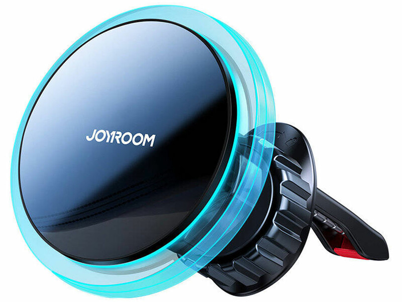 هولدر موبایل مگنتی و شارژر وایرلس 15 وات داخل خودرو جویروم Joyroom JR-ZS291 Magnetic Wireless Car Charger Holder(Air Vent)