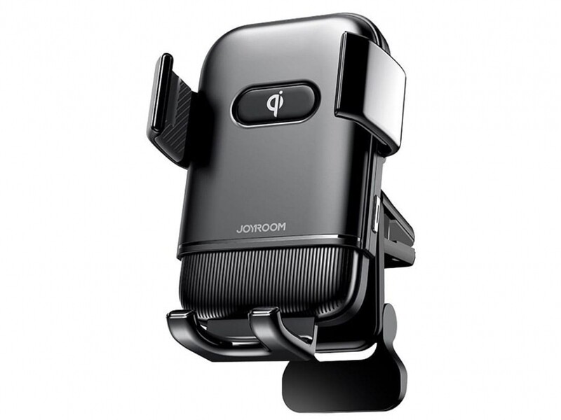 شارژر وایرلس و پایه نگهدارنده مغناطیسی جویروم Joyroom Three-axis electric wireless charging car holder -air vent 15W JR-ZS216