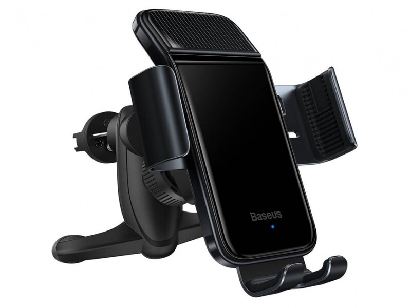 پایه‌نگهدارنده گوشی بیسوس Baseus Smart Solar Power Wireless Holder suzg000001