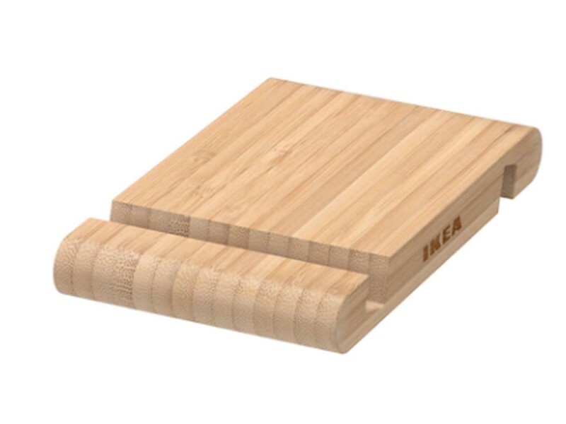 پایه نگهدارنده رومیزی گوشی موبایل و تبلت ایکیا (اصلی) IKEA 22516 Bamboo Holder for Mobile &amp; Tablet