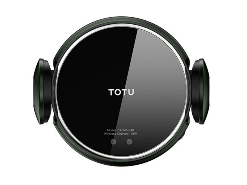 پایه نگهدارنده هوشمند و شارژر وایرلس توتودیزاین Totu Installer CACW-040 Wireless Charger Car Mount