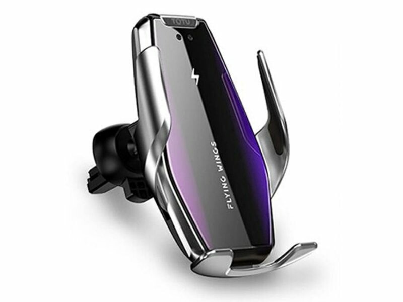 پایه نگهدارنده هوشمند و شارژر وایرلس سریع توتو Totu 15w Wireless Charging Phone Car Holder