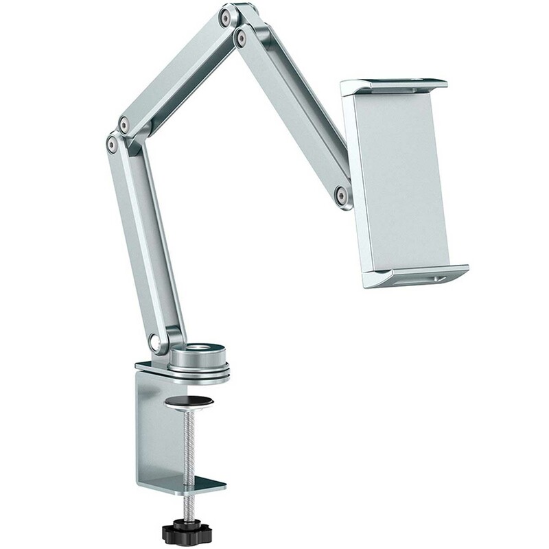 هولدر تبلت و گوشی موبایل فلزی قابل اتصال به لبه میز و تخت ویوو Wi-ZM001