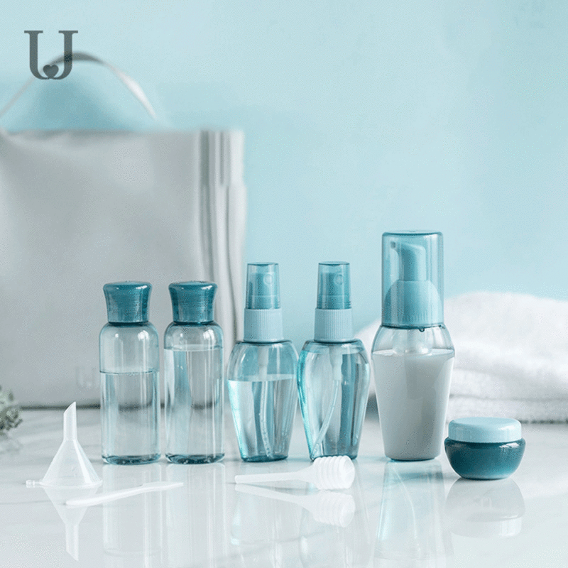 ست بطری مسافرتی لوازم آرایشی و بهداشتی جوردن و جودی PT008