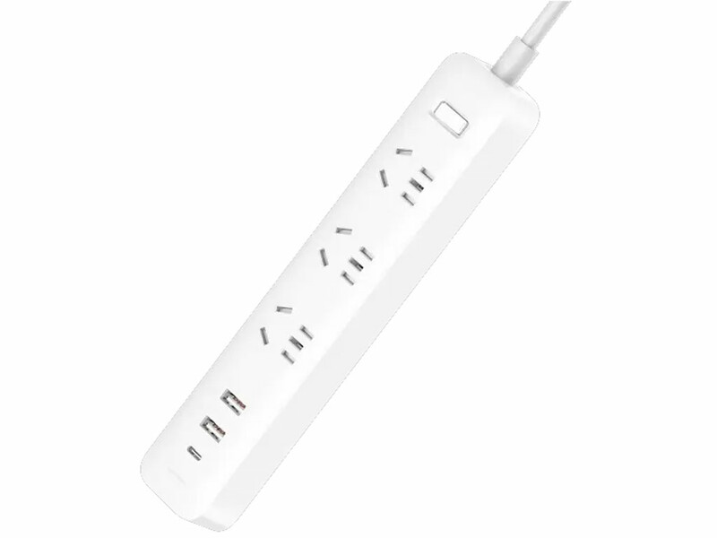 چند راهی 3 سوکت، 2 یو اس بی و 1 تایپ سی شیائومی  Xiaomi XMCXB05QMN Power Strip 1Type C 2USB 3 Power Socket
