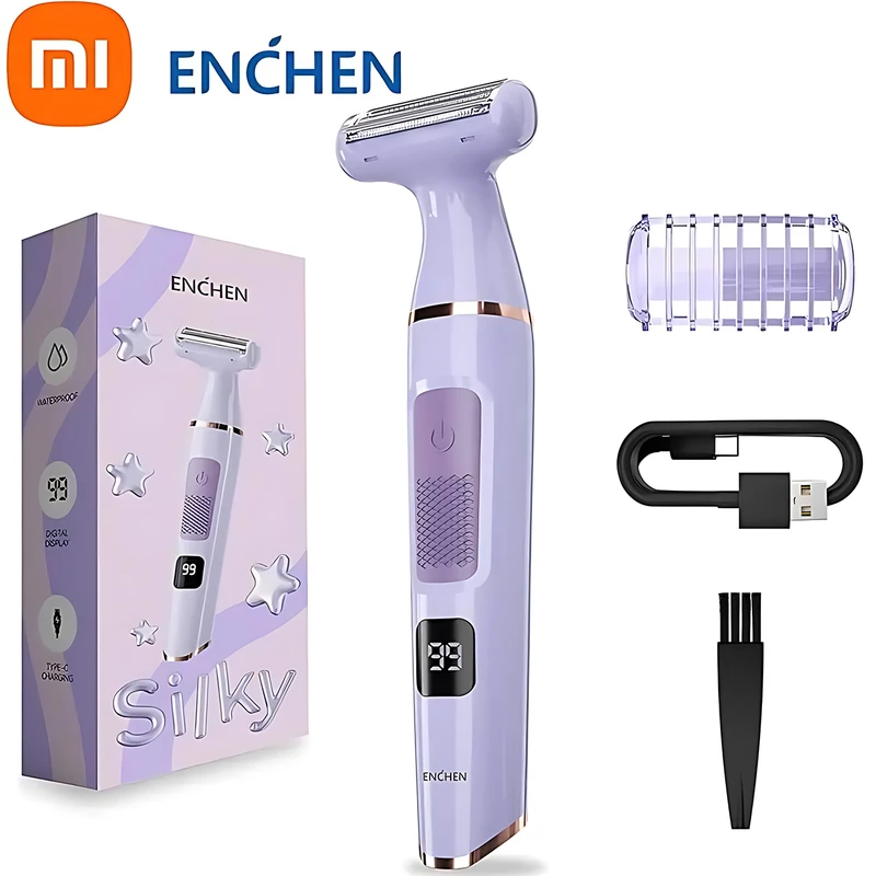 ماشین اصلاح بدن بانوان دیجیتالی شارژی ضدآب انچن شیائومی Enchen A1