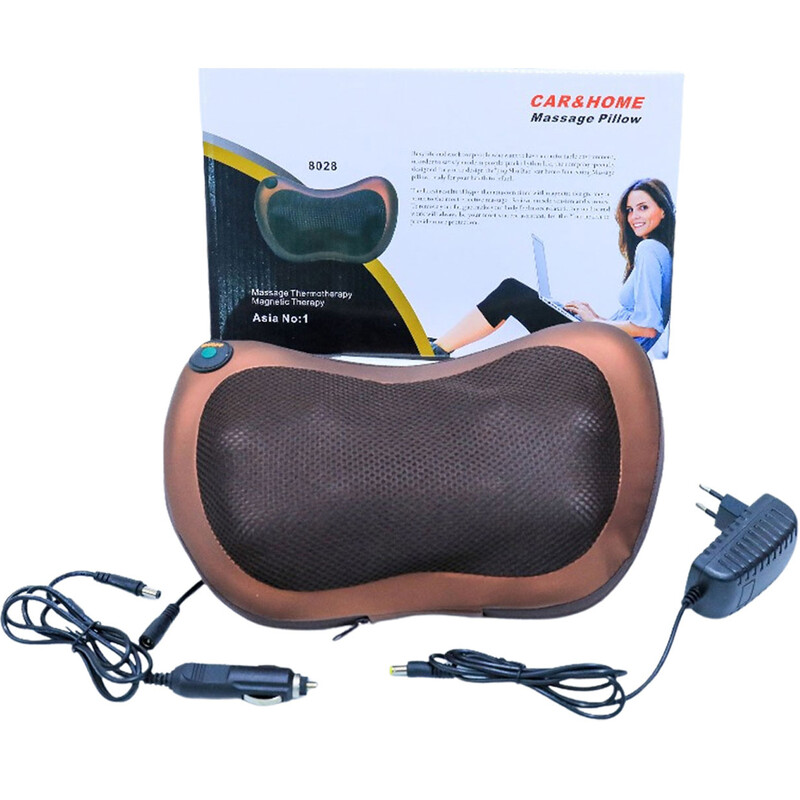 ماساژور گردن بالشتی پیلو Pillow مدل 8028 با حرارت آرام بخش