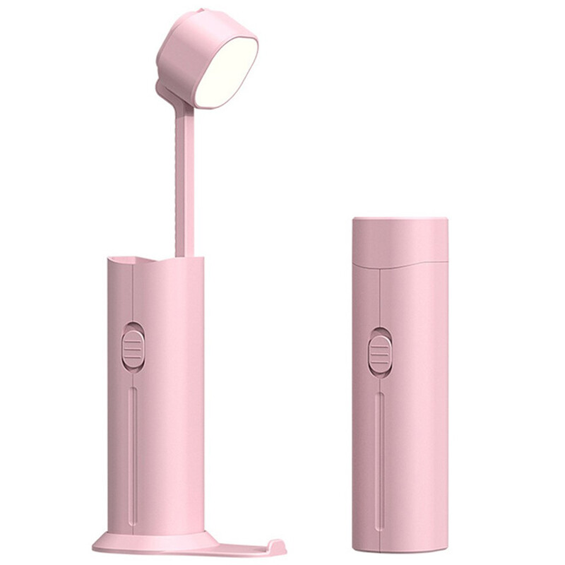 چراغ مطالعه، پاوربانک و نگهدارنده موبایل 1200 میلی‌آمپرساعتی D16