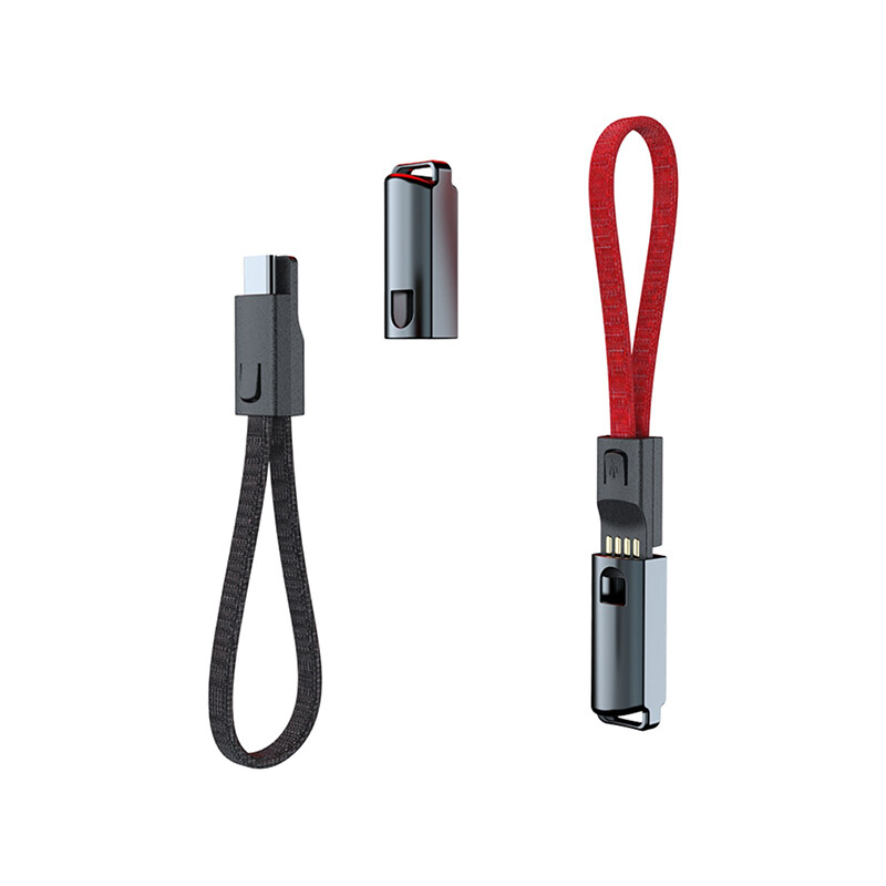 کابل شارژ یو اس بی به تایپ سی 2.4 آمپر 23 سانتی‌متری کانفلون Konfulon Charger Cable DC23 Type-C