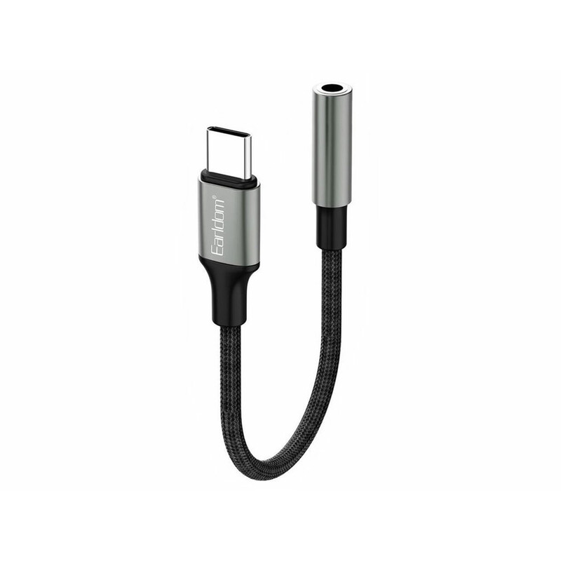کابل تبدیل تایپ سی به جک 3.5 میلیمتری ارلدام Earldom ET-OT77 Type-C TO AUX Audio adapter