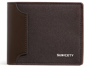 فروش کیف پول مردانه ضد سرقت سانی ستی SUNICETY RFID anti-theft canvas men's wallet S3019