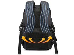 کوله پشتی یو اس بی دار 15.6 اینج بنج Bange BG-7268 Bag Backpack Laptop 15.6" Inch USB Import