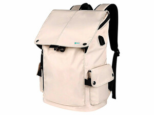 خرید کوله پشتی لپ تاپ 15.6 اینچ ضدآب دارای درگاه دو اس بی کوتتسی Coteetci versatile Backpack 14017- WH