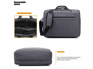 کیف لپ‌تاپ چندمنظوره کول‌بل مناسب لپ‌تاپ 15.6 اینچی CoolBell CB-5501 Haward Bag For 15.6 Inch Laptop