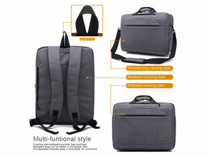 کیف لپ‌تاپ چندمنظوره کول‌بل مناسب لپ‌تاپ 15.6 اینچی CoolBell CB-5501 Haward Bag For 15.6 Inch Laptop