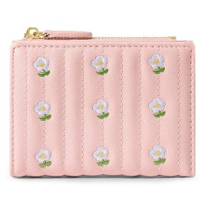 خرید کیف پول کوچک چرمی با نقوش گلدوزی شده TAOMICMIC Y8647 low pocket ladies small purse