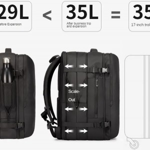 کوله لپ تاپ مسافرتی ضد آب بنج BANGE BG-1909 Small 35L Backpack Waterproof Traveling Computer Bag