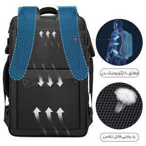 فروش کوله لپ تاپ مسافرتی ضد آب بنج BANGE BG-1909 Small 35L Backpack Waterproof Traveling Computer Bag