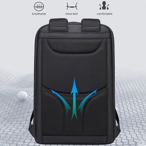 کوله پشتی یو اس بی دار ضد آب بنج Bange BG-2517 Men Business Backpack with USB Port