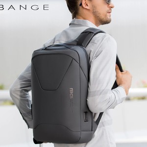 خرید کوله پشتی ضد آب دارای پورت یو اس بی BANGE 22188 15.6 INCH waterproof backpack commuter backpack