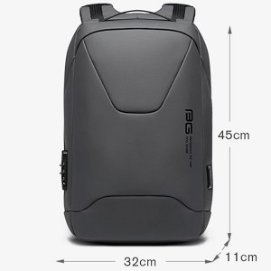 خرید کوله پشتی ضد آب دارای پورت یو اس بی BANGE 22188 15.6 INCH waterproof backpack commuter backpack