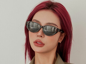 قیمت عینک آفتابی پولاریزه زنانه karen bazaar B8223 personalized cat-eye frame TR polarized sunglasses for women